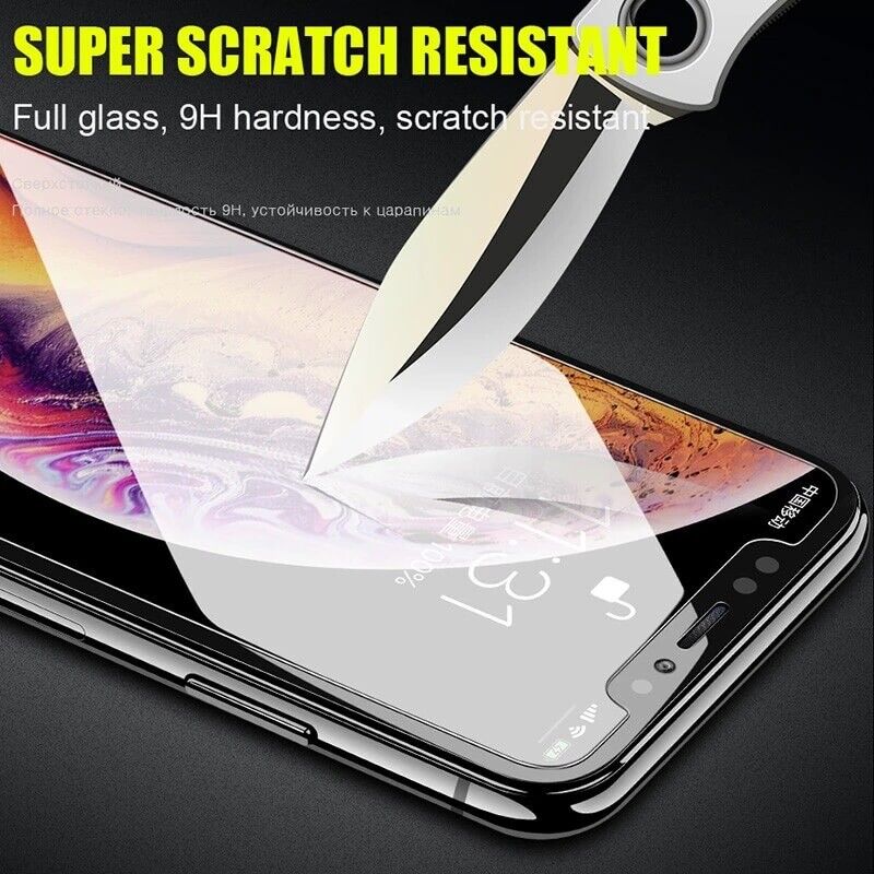 3 Pack Screen Protector for iPhone X XS Max 11 Pro Tempered Glass HD Film Cover