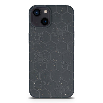 Honey Bee -  Biodegradable Phone Case - Yellow, Orange and Black