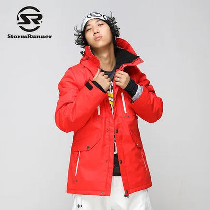 StormRunner-Ski Jackets for Men, Snowboarding Jackets, Snow Coat, Breathable