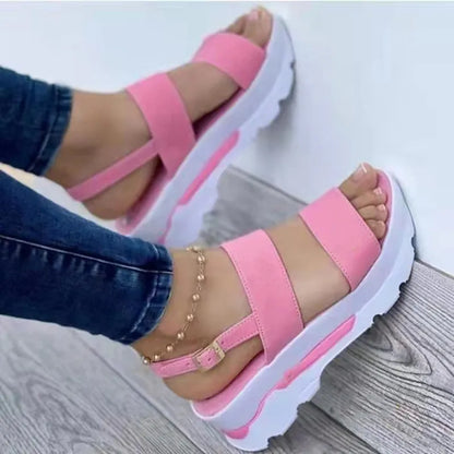 Sandals Woman Summer Fashion Women's Wedge Footwear Female Women's Slipper