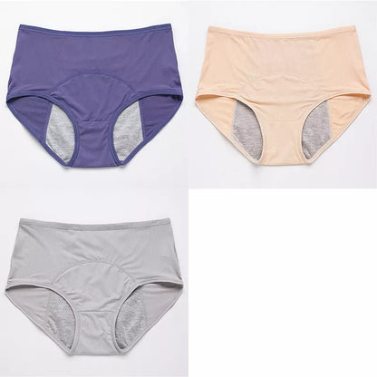 3pcs/Set Leak Proof Menstrual Panties Women Period Underwear Sexy Pants