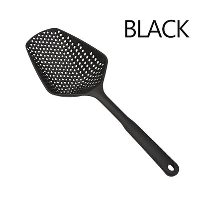 Vegetable Strainer Cooking Shovels Vegetable French Fries Strainer Scoop Nylon