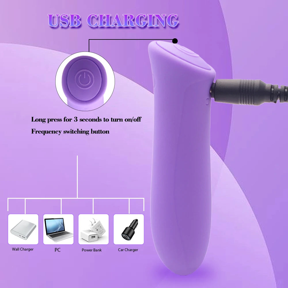 Luxury Mini Bullet Vibrator Vagina Vibration Adult Erotic Toys