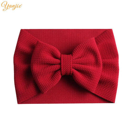 YANJIE 2023 New Turban Fashion 5'' Hair Bows Headband