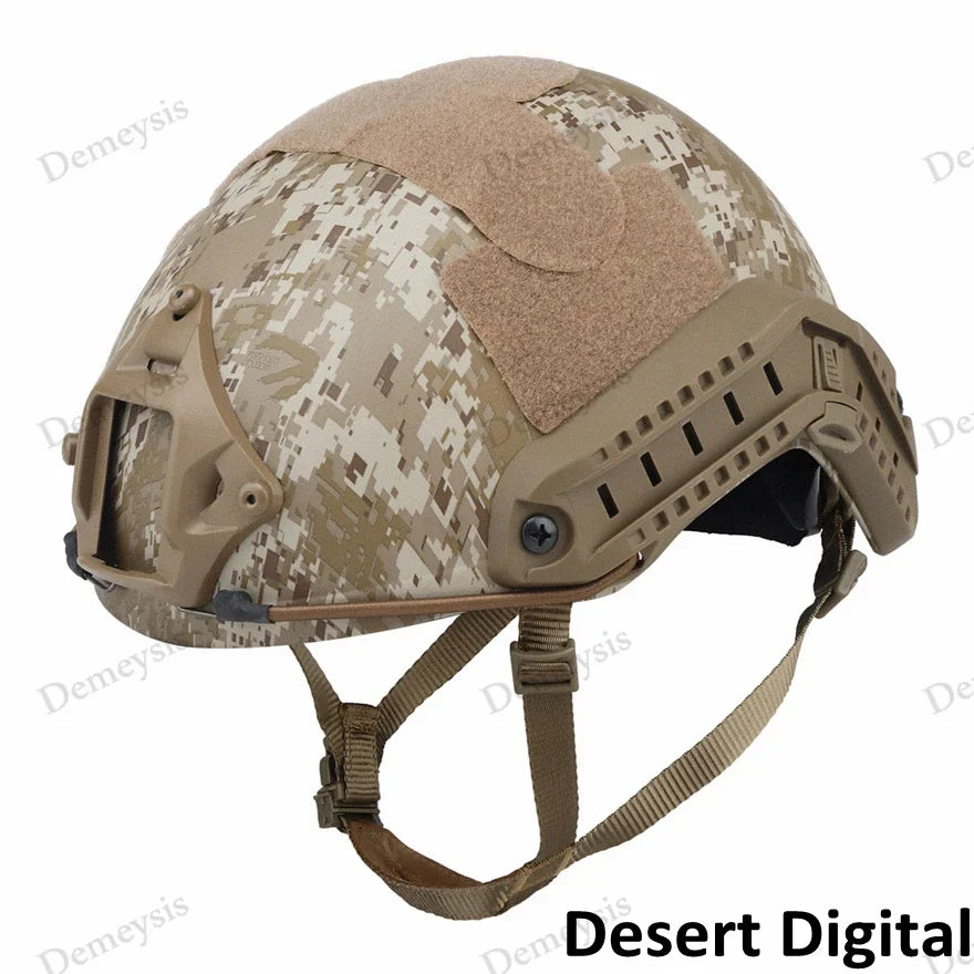 New FAST Helmet Airsoft MH Camouflage Tactical Helmets ABS Sport Helmet