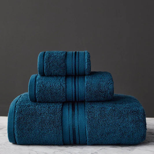 Egyptian Cotton Towel Set Bath Towel and Face Towel Can Single Choice Bathroom