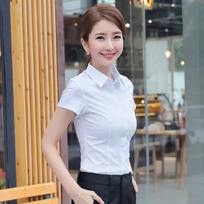 Women Shirts Blouses Women White Shirt Long Sleeve Blouse Female Tops