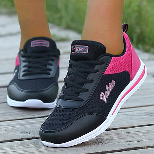 Women Sneakers Mix Color Sports Shoes for Women Lightweight Athletic Shoe