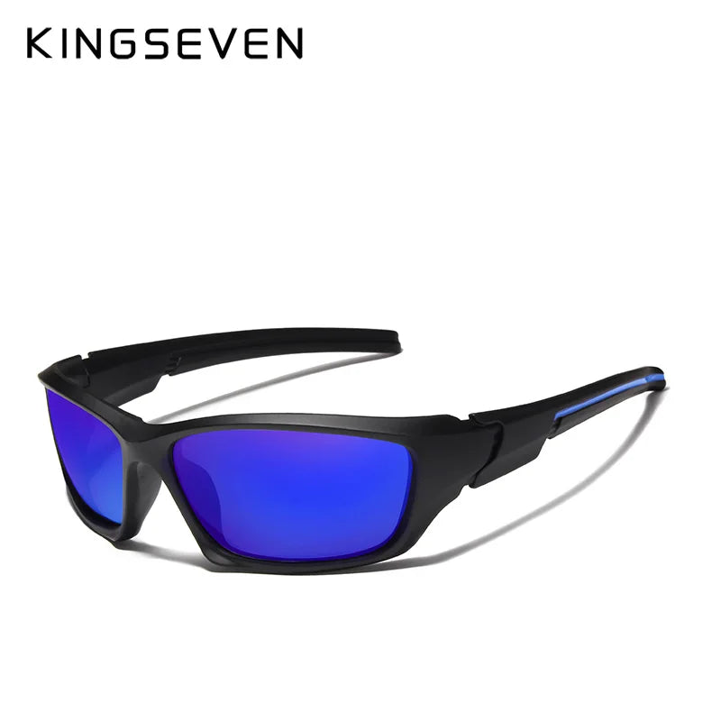 KINGSEVEN Fashion Polarized UV400 Sunglasses Men Cycling Luxury Brand Designer