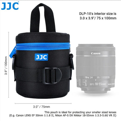 JJC Luxury Camera Lens Bag Pouch Case for Canon Lens Nikon Sony Olympus Fuji