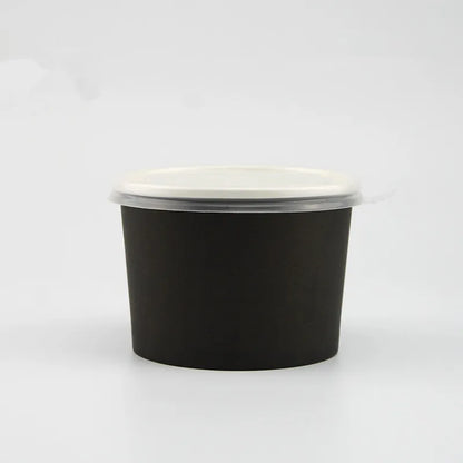 50pcs High Quality Black Thicken Disposable Paper Cups