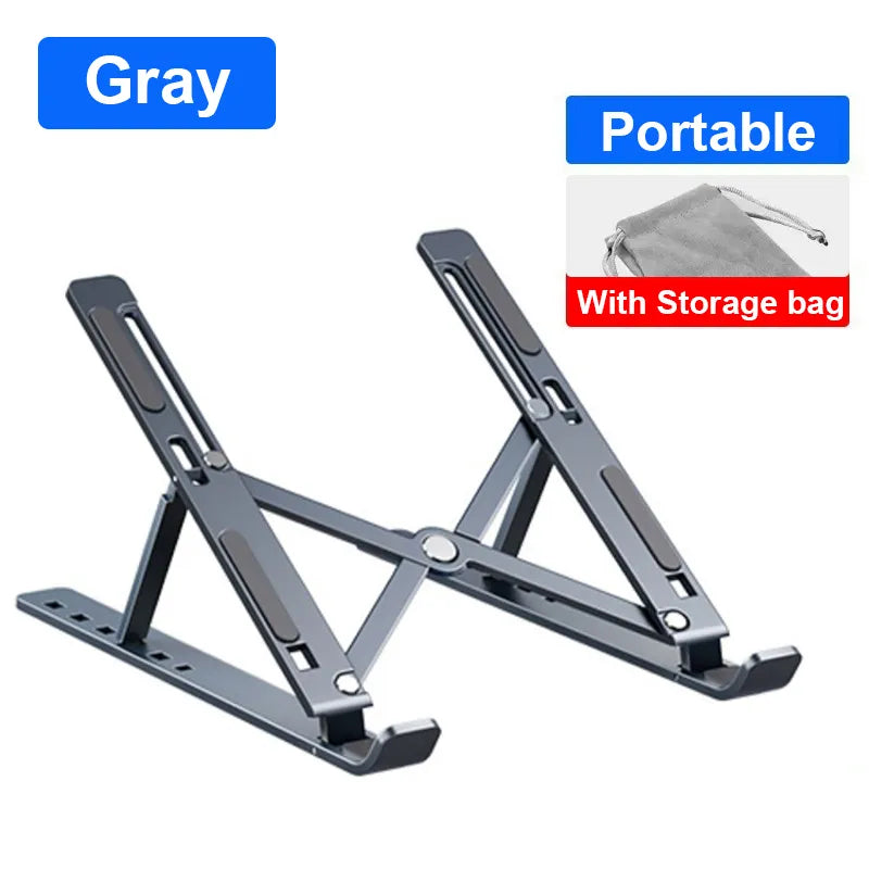 Portable Laptop Stand Aluminium Foldable Notebook Stand Compatible