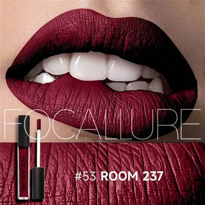 FOCALLURE Waterproof Matte Liquid Lipstick Long-Lasting Lip Tint Nude Lipgloss