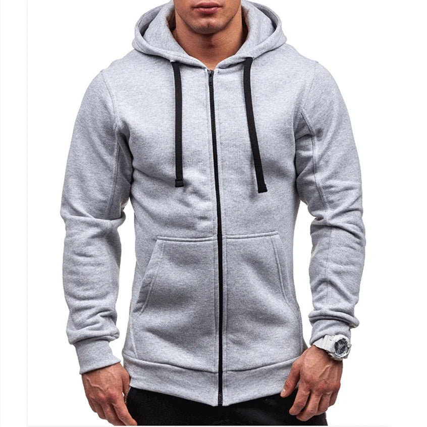 MRMT 2024 News Hoodies Sweatshirts Zipper Hoodie Men Sweatshirt Solid Color Man