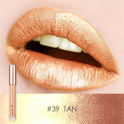 FOCALLURE Waterproof Matte Liquid Lipstick Long-Lasting Lip Tint Nude Lipgloss