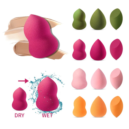 1PC Cosmetic Puff Powder Puff  Sponge for Foundation Concealer  Make Up Blender