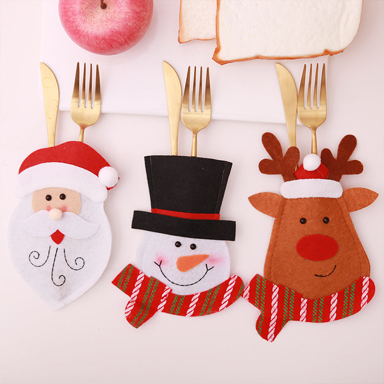 New Year Newest Christmas Party Dinning Table Decorating Ornaments Gift