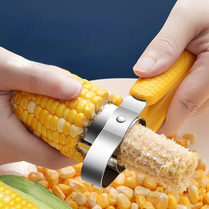 Manual Stainless Steel Corn Thresher Peeler Remover Food Crusher Separator