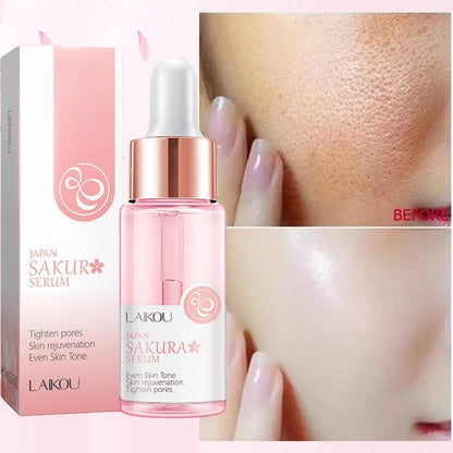 Japan Sakura Wrinkle Remover Face Serum Cream Anti-Aging Fade Fine Lines