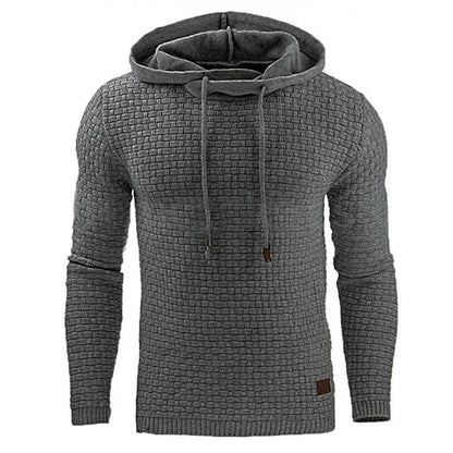 2023 New Hoodies Men Brand Male Plaid Hooded Sweatshirt Mens Hoodie Tracksuit