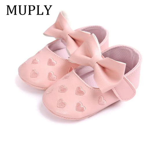 Baby PU Leather Baby Boy Girl Baby Moccasins Moccs Shoes