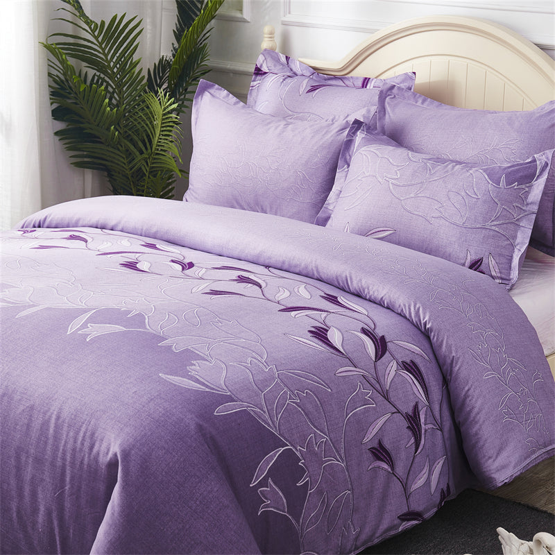 Hot Selling Luxury Polyester Fabric Bedding Duvet Cover Sets