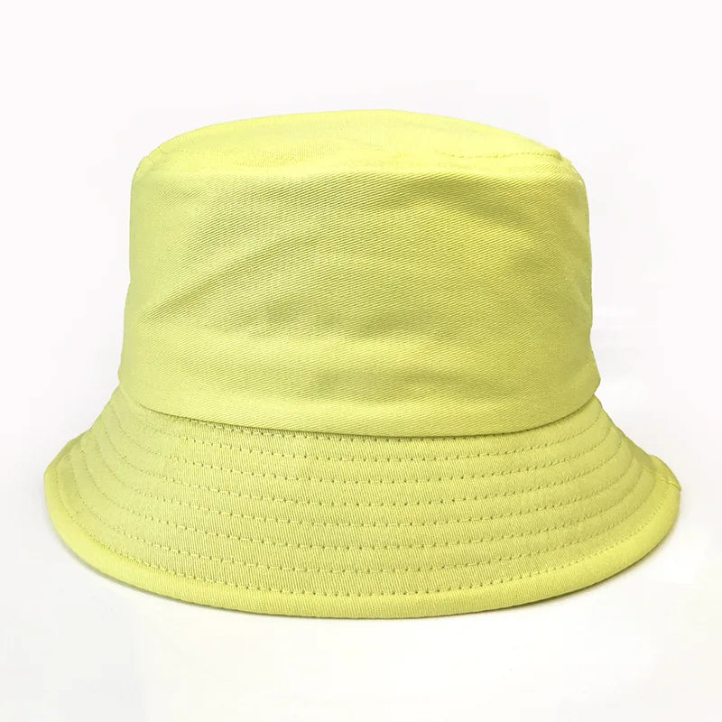 Children Cotton Bucket Hats Summer Sunscreen Panama Hat Boy