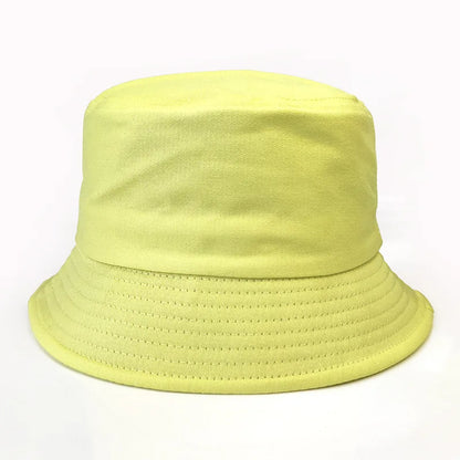 Children Cotton Bucket Hats Summer Sunscreen Panama Hat Boy