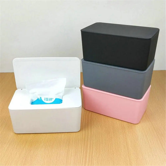 Tissues Wipes Storage Box Container Baby Diaper Wipes Dispenser