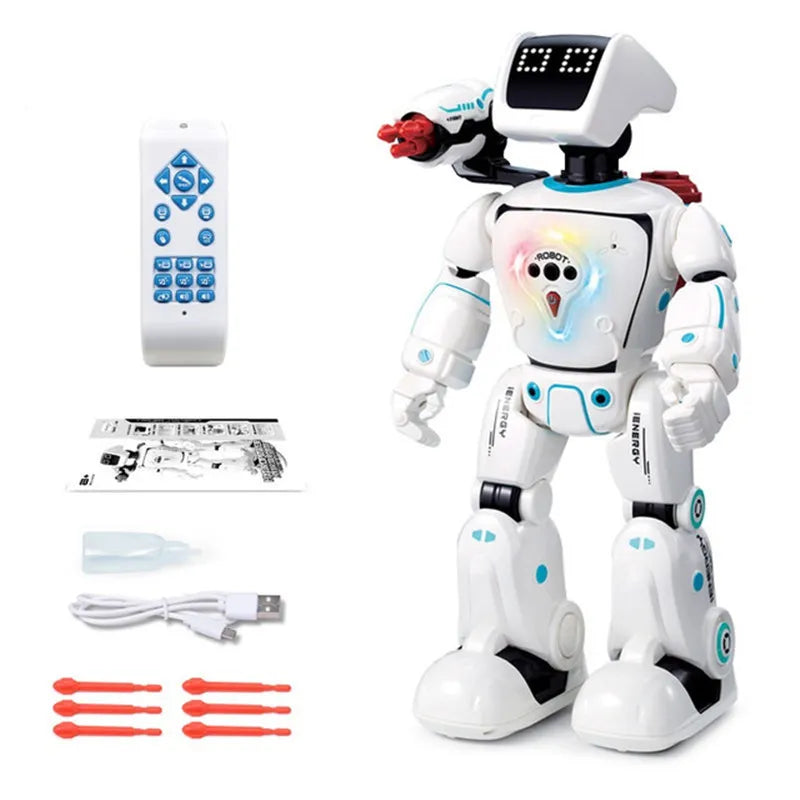 Remote Control Intelligent Smart Robot Voice Conversation Gesture Touch Sensing