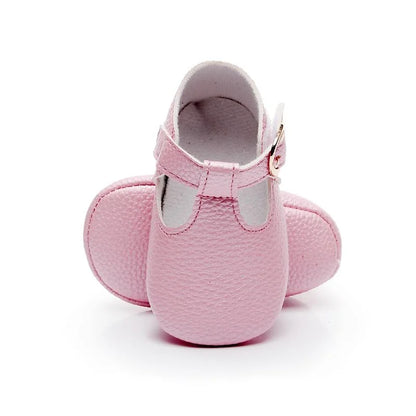 2023 New Arrival Newborn Baby Shoes PU Leather Baby Girl