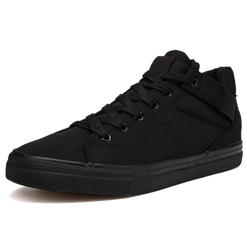 2024 Black Sneakers Men Canvas Shoes