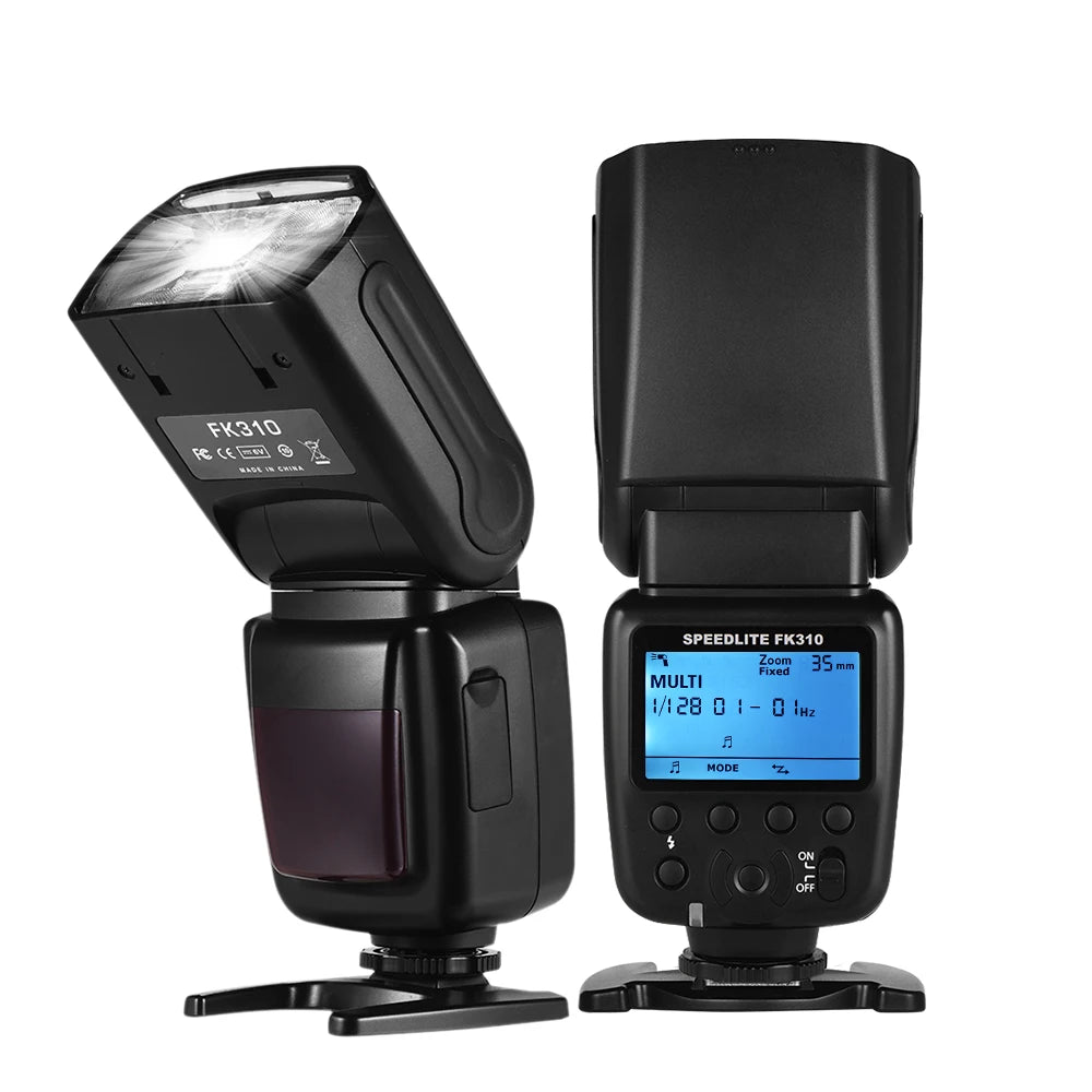 RU Andoer AD560 IV 2.4G Wireless On-Camera Slave Speedlite Flash Light GN50