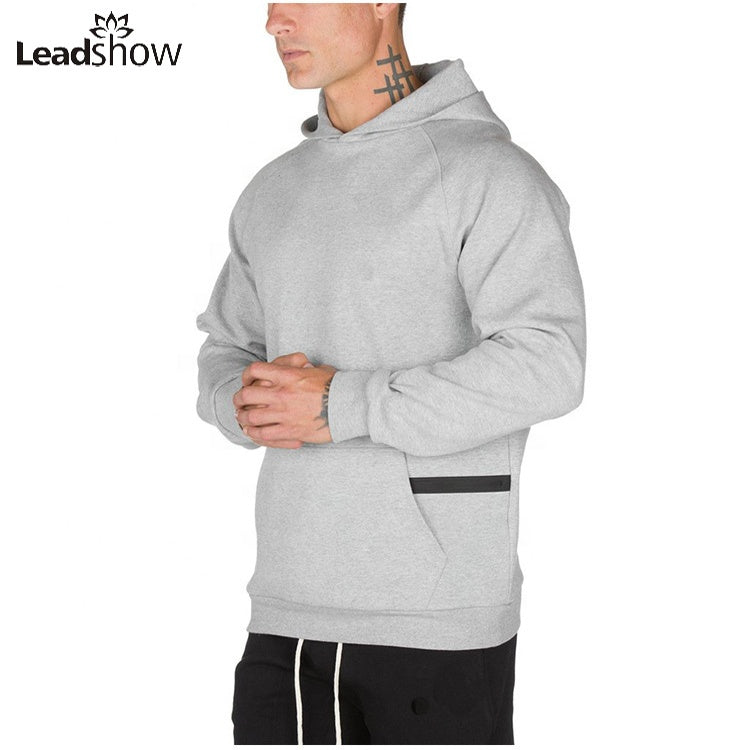 High Quality Plain Blank Custom Hoodies Workout Tracksuit Sportswear