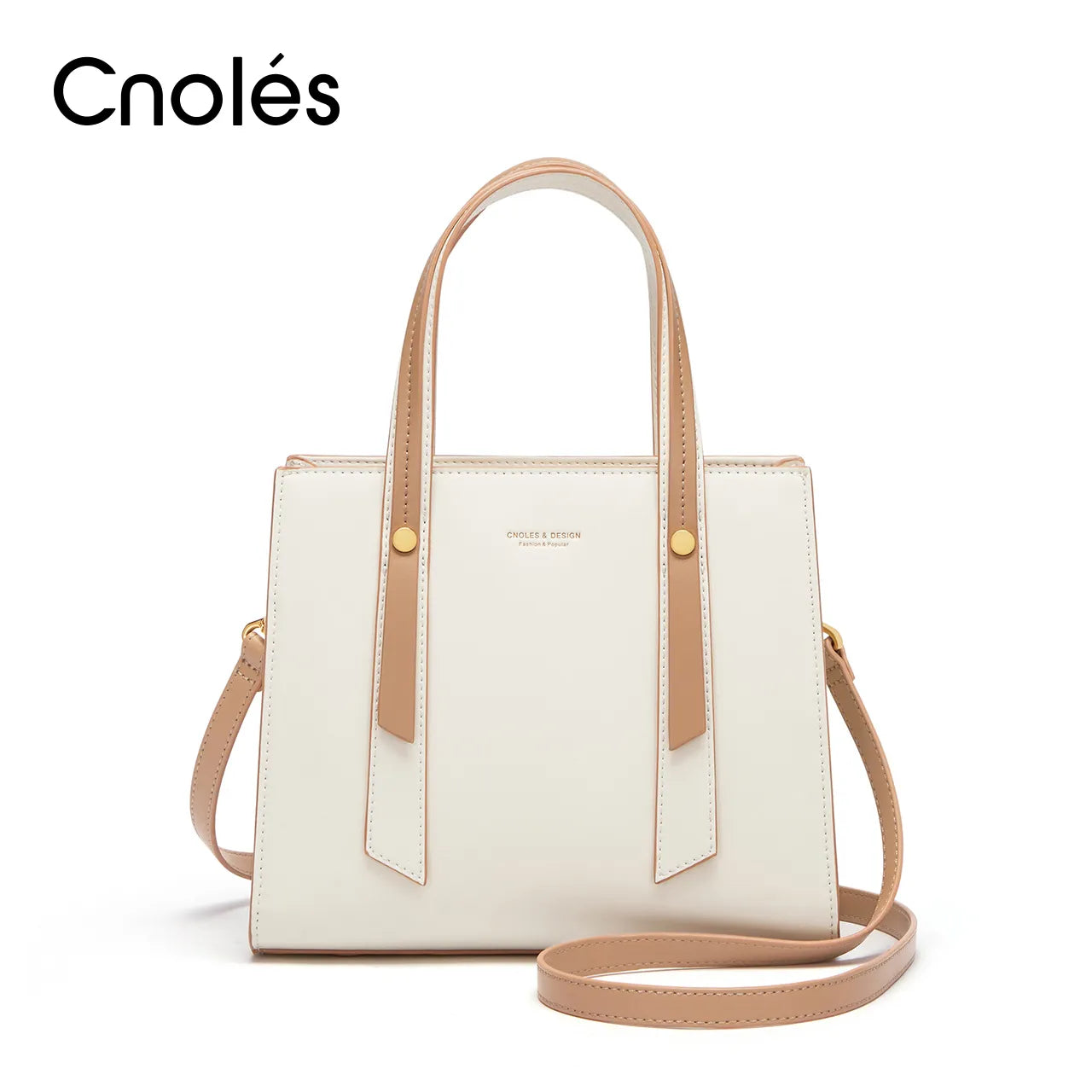 Cnoles Cowhide Women Handbags 2022 Trend Fashion Elegant Designer Luxury