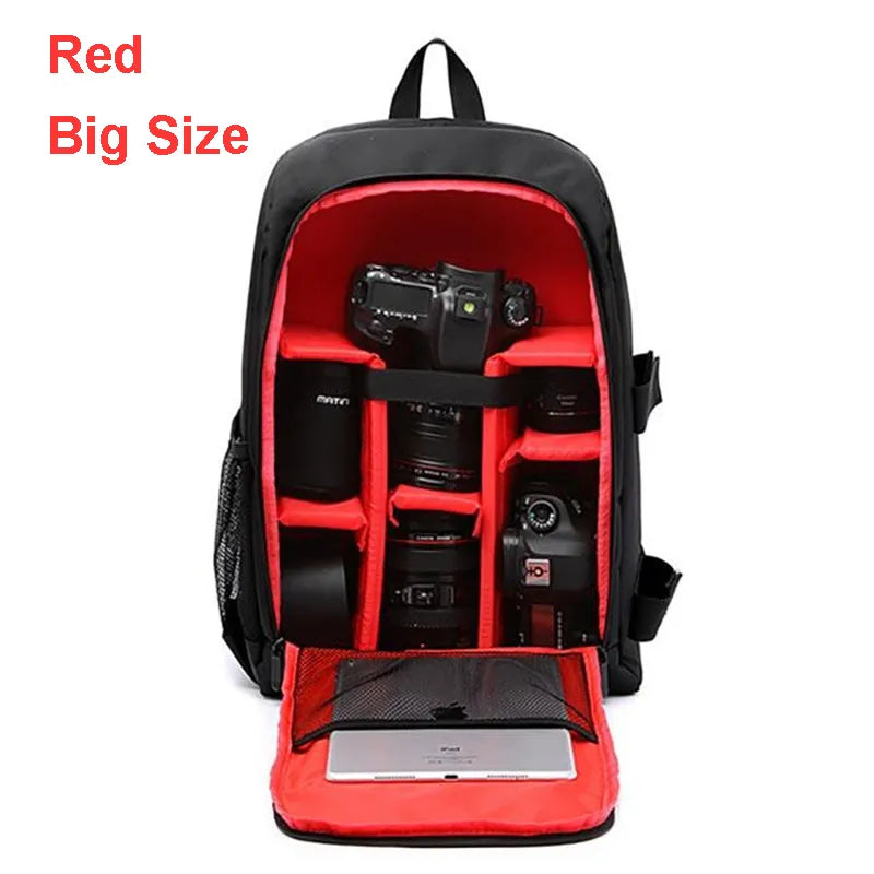 Waterproof DSLR Backpack Video Digital DSLR Camera Bag Multi-Functional Outdoor