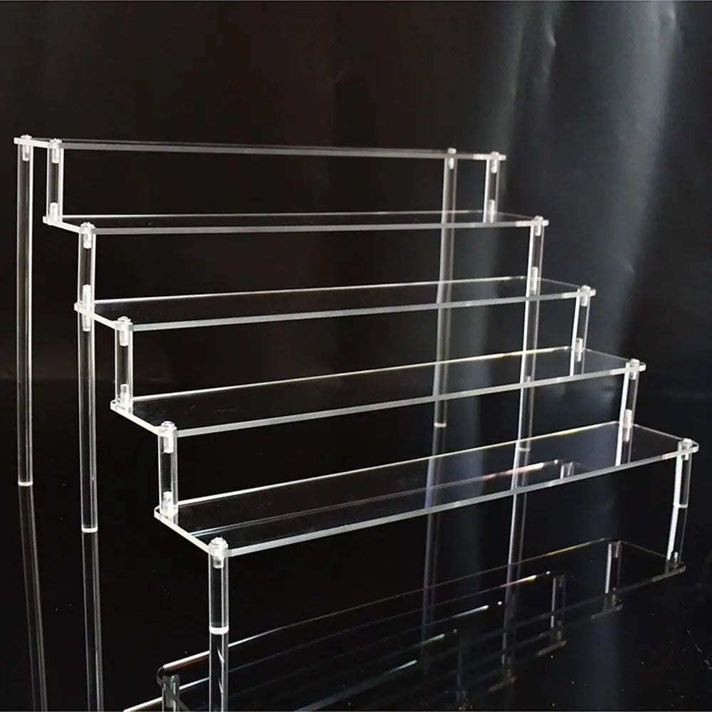 Organization Home Storage Display Shelf Transparent Storage Racks Display