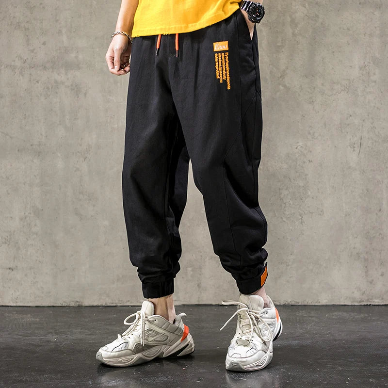 Single Road Mens Harem Pants Men Fashion 2023 Baggy Cotton Hip Hop Joggers