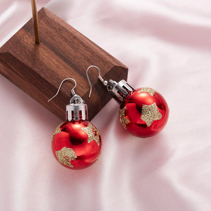 2024 New Fashion Christmas Earrings Creative Christmas Bulb Drop Earring