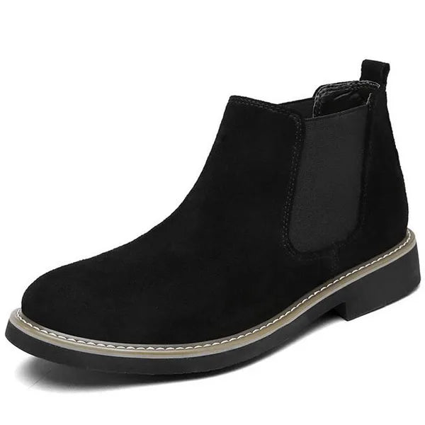 YIGER NEW Men Chelsea Boots Ankle Boots Fashion Men's Male