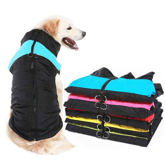 Winter Pet Dog Clothes Warm Big Dog Coat Puppy Clothing Waterproof jacket