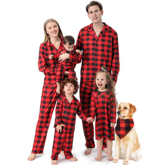 Doria Christmas Matching Pyjamas Knit Holiday Pijamas Family