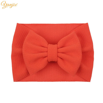 YANJIE 2023 New Turban Fashion 5'' Hair Bows Headband