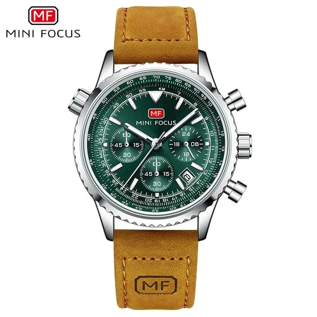 MINI FOCUS 0463G Fashion Sports Watch for Men Luxury Multifunction Quartz