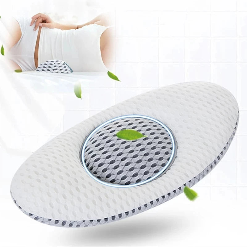 Buckwheat Sleep Pillow Bed Backrest Pillow Pregnant Women Pillow Waist Lumbar