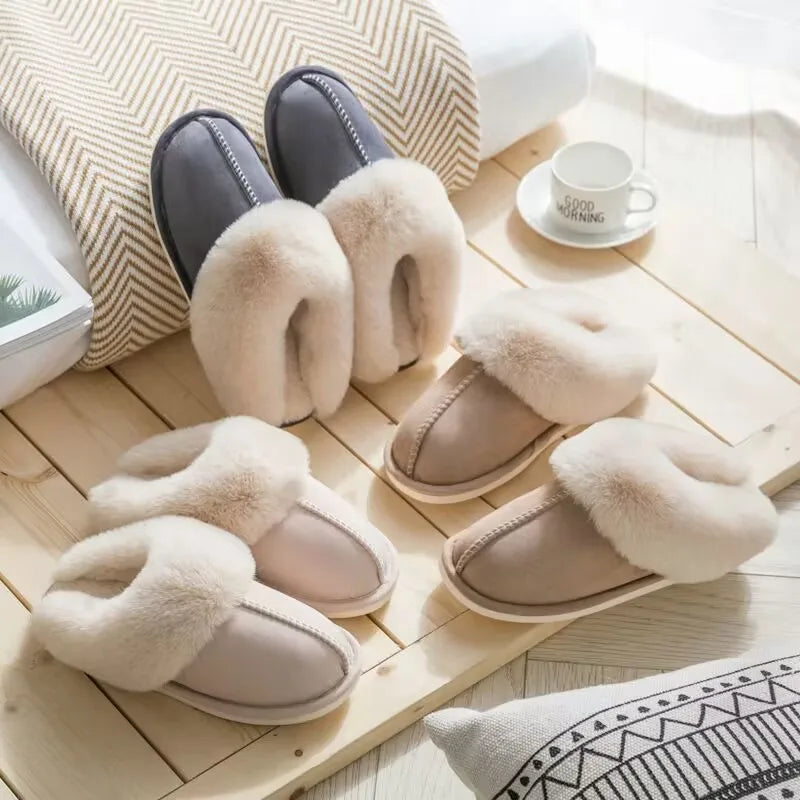 Winter 2023 Warm Soft Women's Fashion and Indoor Plush Slippers Australian