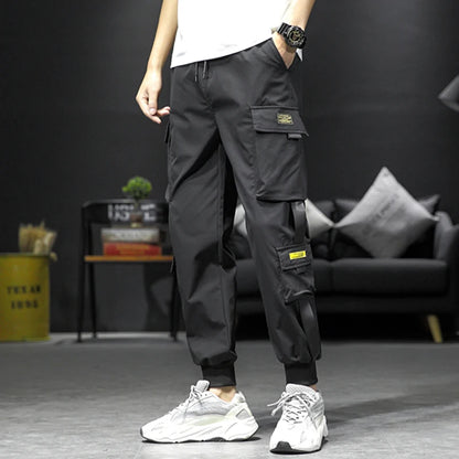 2024 Fashion Men Streetwear Pants Cargo Pants Hip Hop With Side Pocket Trousers