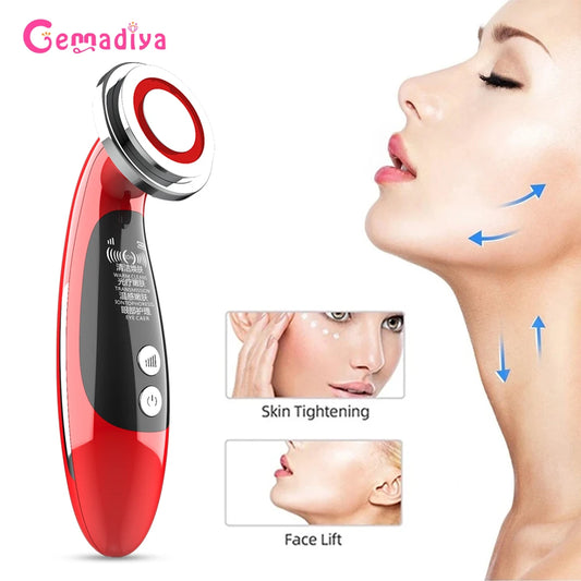 LED Facial Massager Skin Rejuvenation Mesotherapy Radio Frequency LED Photon
