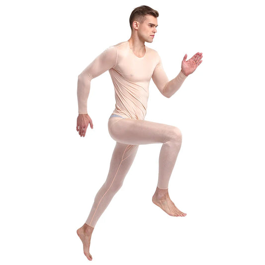 Men's Ultra-Thin Ice Silk Seamless Autumn