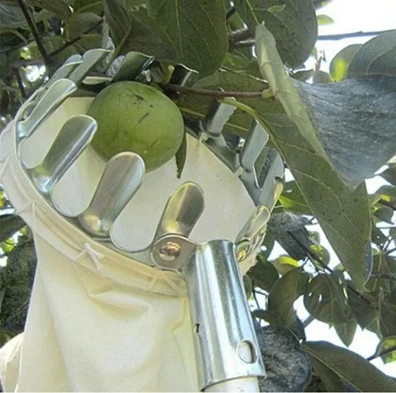 Metal Fruit Picker Convenient Horticultural Fruit Picker Gardening Apple Peach